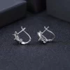 GEM'S BALLET 3.11Ct Natural Chrome Diopside Gemstone Stud Earrings 925 Sterling Silver Leaf Earrings for Women  Fine Jewelry - Image 3