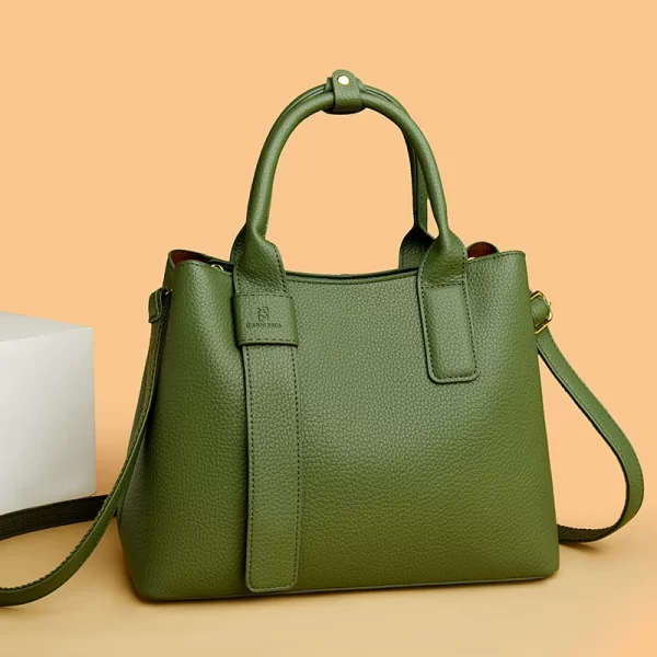 Fashion Handbags for Women Soft Leather Hand Bag Luxury Shoulder Bags Designer Large Tote Ladies Crossbody Messenger Bag Female - Image 2