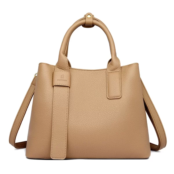 Fashion Handbags for Women Soft Leather Hand Bag Luxury Shoulder Bags Designer Large Tote Ladies Crossbody Messenger Bag Female - Image 8