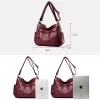 Genuine Brand Leather Sac Luxury Handbags Women Bags Designer Shoulder Crossbody Hand Bags for Women 2022 Purses and Handbags - Image 3