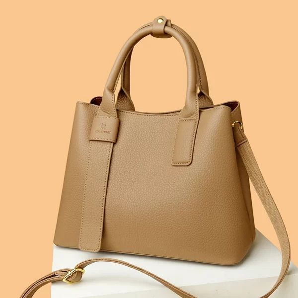 Fashion Handbags for Women Soft Leather Hand Bag Luxury Shoulder Bags Designer Large Tote Ladies Crossbody Messenger Bag Female - Image 3