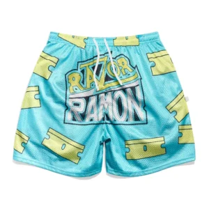 2025 Hot-selling Series 3D Printing Men's Casual Hip-hop Beach Shorts Breathable Trend Design Quick-drying MOTO Shorts