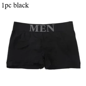 3Pcs/Lot Men's Panties Underwear Boxers Breathable Man Boxer Solid Underpants Comfortable Male Brand Shorts Black Blue Underwear - Image 15