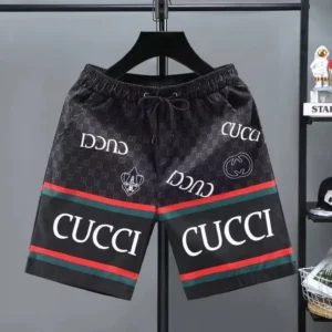 Modern Trend Men's Fashion Casual Quick-drying Shorts Full Over Print Fadeless Soft Comfy Relaxed-Fit For Training Motorsport