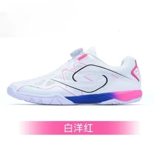 2026 Original Brand Unisex Professional Table Tennis Shoe Top Quality Gym Badminton Shoe Designer Quick Lacing Tennis Shoe
