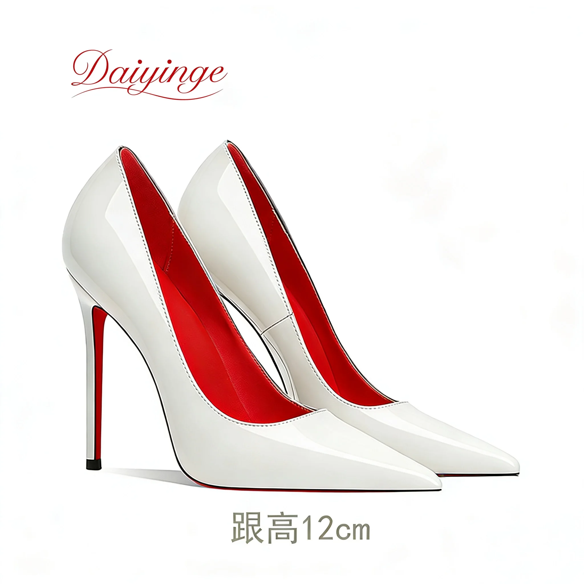 Shoes For Woman 2026 Trend Luxury Red Bottoms High Heels Pointed Toe Stiletto Pumps 12 cm Comfortable Party Dress Wedding Shoes - Image 12