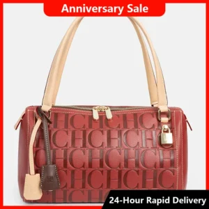 CH Niche Brand Women's Bucket Bag New Large Capacity Letter Print Design 2025 New Women's Classic Handbag