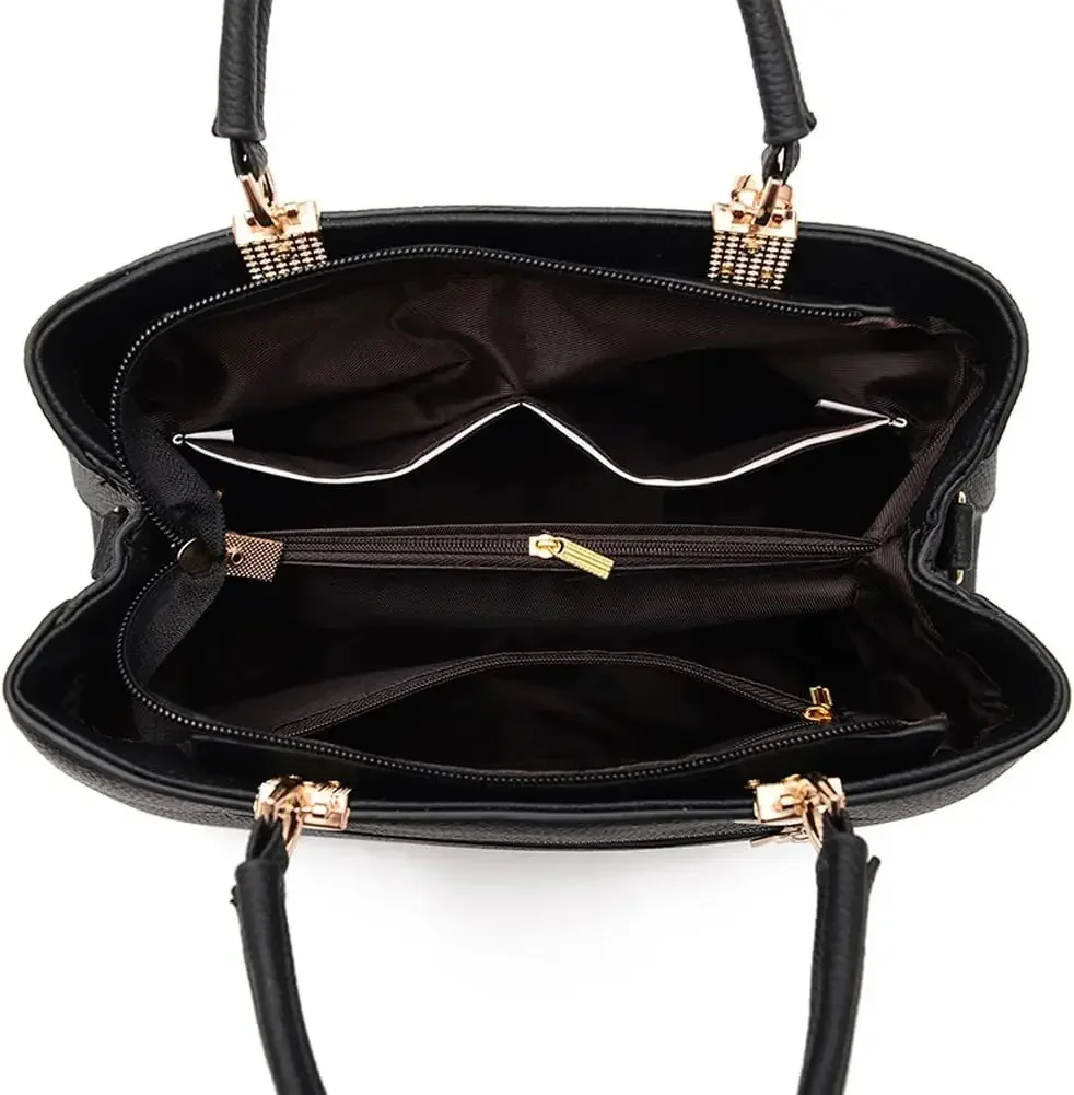 Women Handbag Crossbody Bag Casual Messenger Shoulder Tote Lady Shopping Purse - Image 4