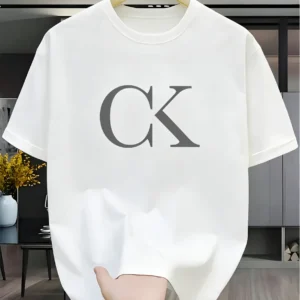 Casual Style Printed T Shirt Flower C Letter Design Luxury Pattern Men and Women with The Same Short Sleeve