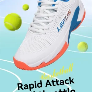 Pickleball/Badminton/Tennis Shoes For Men & Women - Hard Court Durable, Abrasion-Resistant Professional Training Sneakers