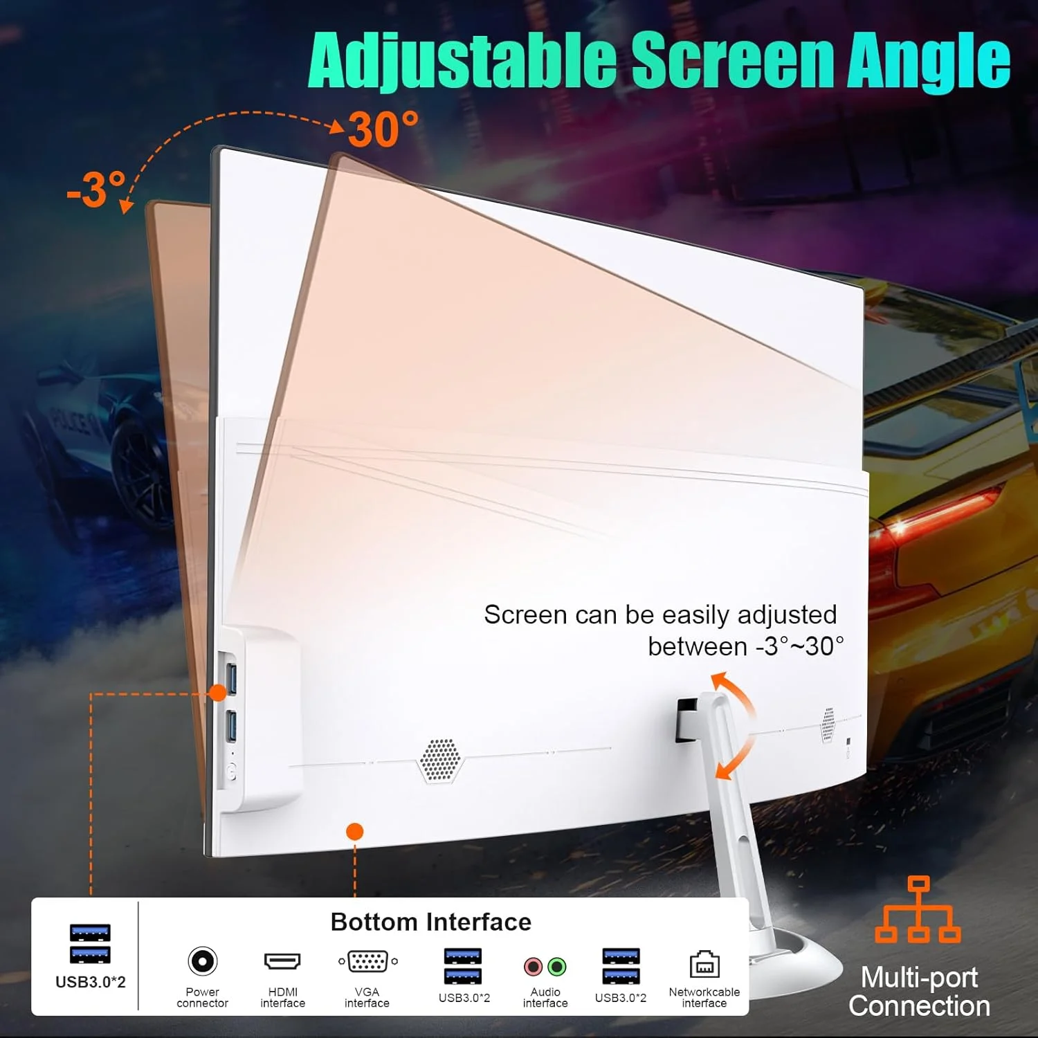 22/24/27 Inch All-in-One Desktop PC with Full HD Touchscreen LCD Display Intel Core Processor I3/I5/I7 Win11 Optional - Image 4