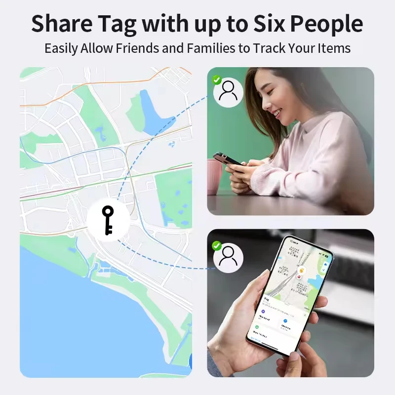 2026 GPS Bluetooth Airtag Smart Works With Android and iOS System Mini Locator Tag Tracker Finder - Image 6