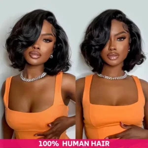 5X5 4X4 Glueless Body Wave Bob Wigs 13X4 13x6 HD Lace Frontal Wig Human Hair Natural Wave Wig Short Bob Wigs of Women