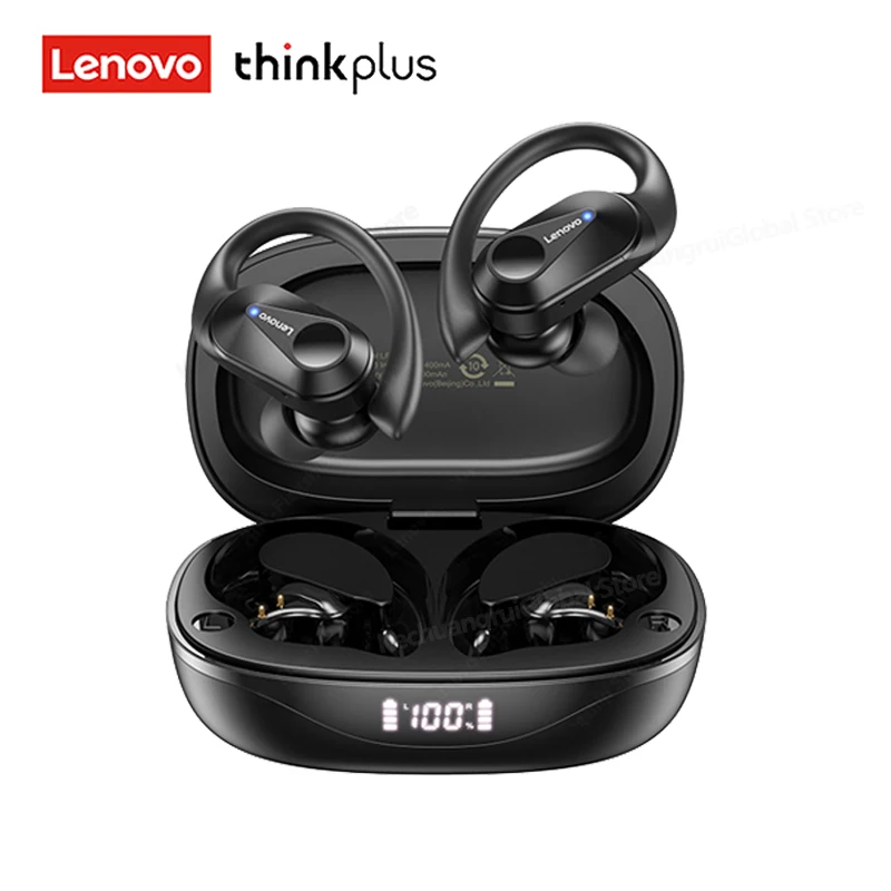 Lenovo LP75 Ture Wireless Headphones TWS Bluetooth 5.3 Noise Reduction Sports Ear Hook HiFi Stereo Waterproof Gaming Earphones - Image 9