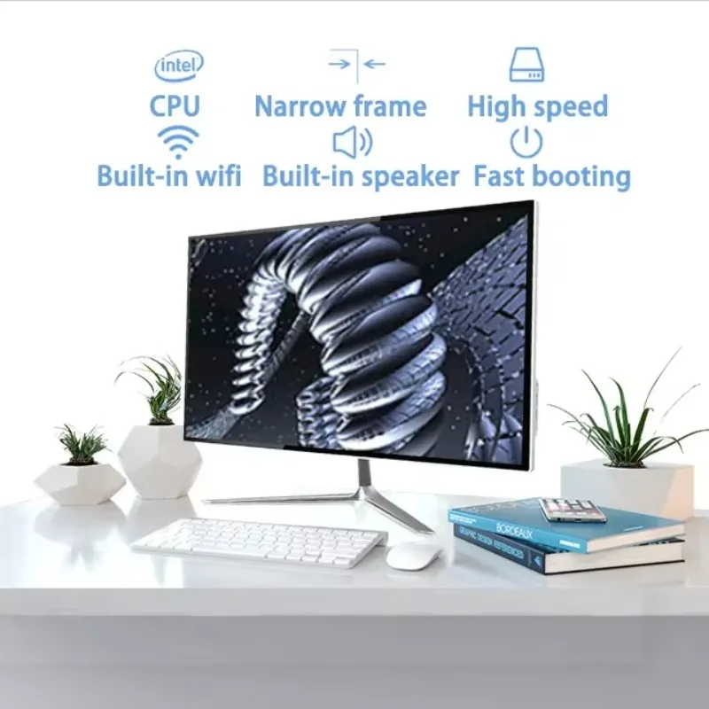 22/24/27 Inch All-in-One Desktop PC with Full HD Touchscreen LCD Display Intel Core Processor I3/I5/I7 Win11 Optional - Image 6