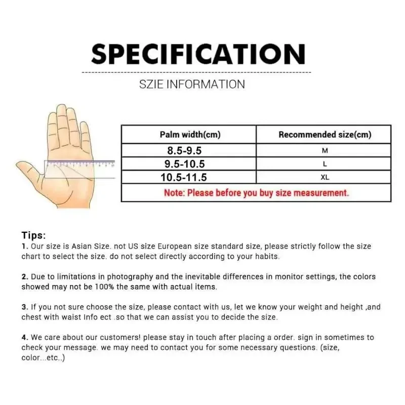 Motorcycle Camping Cycing Hiking Rock Climbing Tactical Gloves Touch Design Fitness Protection Sports Hunting Gloves - Image 5