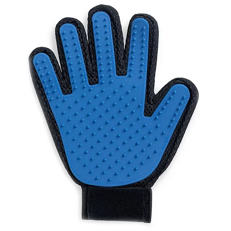1/10 PCS Pet Silicone Grooming Gloves Effective Hair Remover Comb for Cats Dogs Bath Cleaning and Daily Shedding Control At Home - Image 12