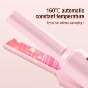 Portable Hair Straightener Mini Curling Iron Women Ceramic Straightening Styling Tools Curling and Straightened Dual-use Splint