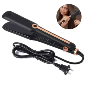 Negative Ion Hair Straightener Curling Iron Ceramic Flat Iron Negative Ion Wide Plate Temperature Adjustable Hair Straig