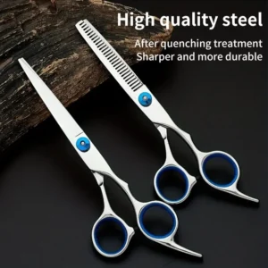 Hairdressing Scissors Stainless Steel Professional Hairdressing Scissors Cutting Thinning Scissors Barber Shear Home Salon