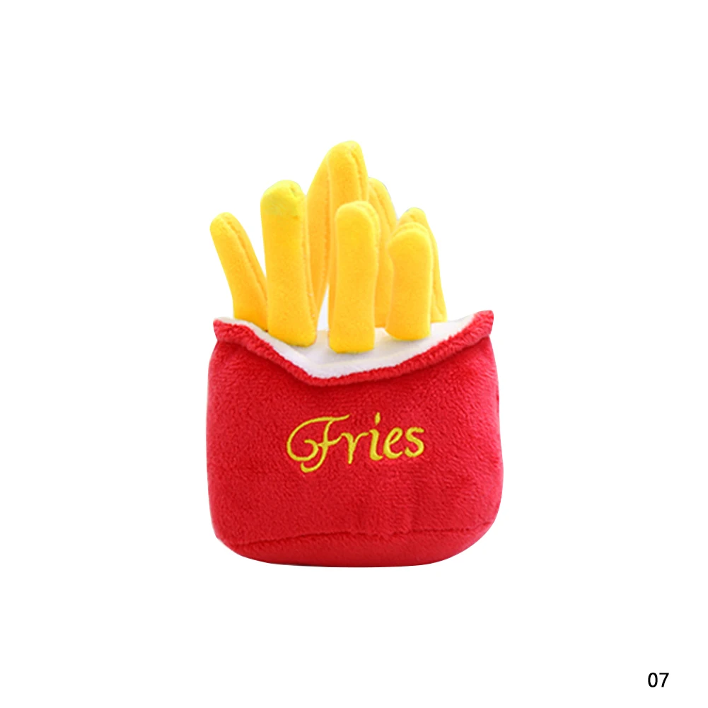 1Pc Pet Toys Fruit Animals Cartoon Dog Toy Stuffed Squeaking Cute Plush Puzzle for Dogs Cat Chew Squeaker Squeaky Toy - Image 12