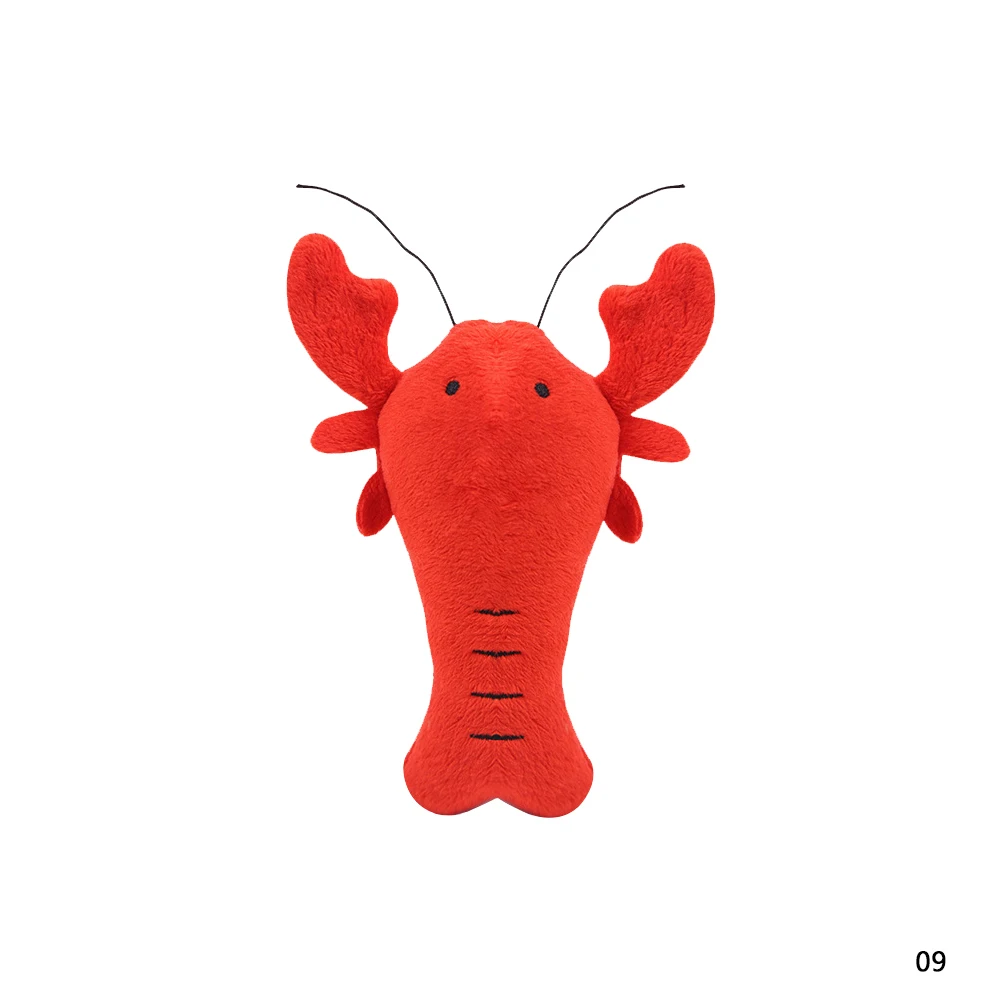 1Pc Pet Toys Fruit Animals Cartoon Dog Toy Stuffed Squeaking Cute Plush Puzzle for Dogs Cat Chew Squeaker Squeaky Toy - Image 14