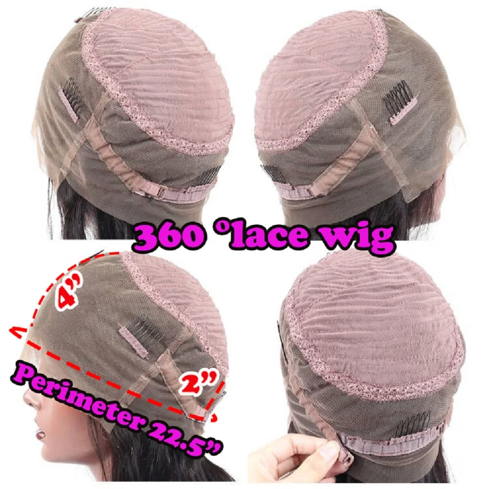 Brown Blonde Balayage Human Hair Glueless Lace Short Bob Wigs 13x4 Silk Top Lace Front Wigs Bleached Knots 360/Full Lace Wigs - Image 10