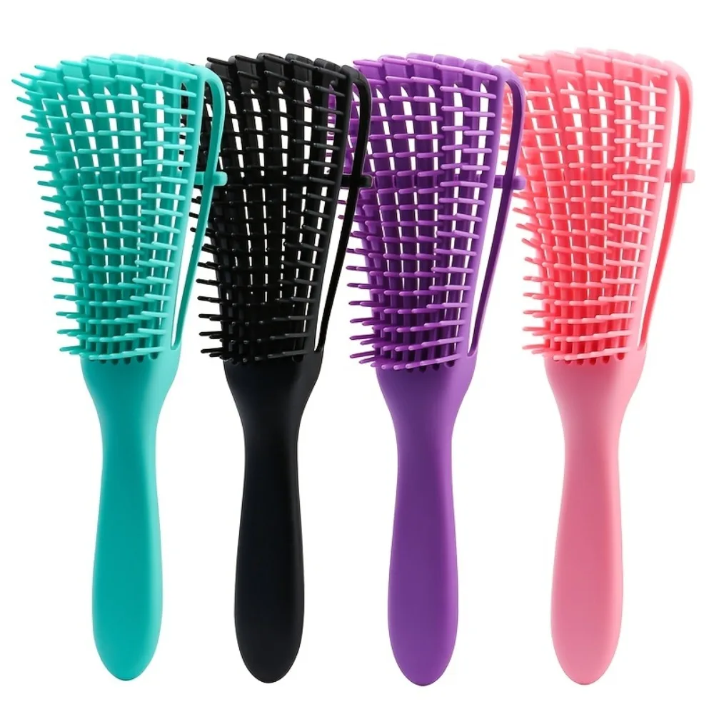 Hair Comb Detangling Brush Scalp Massage Hair Brush Detangler Brush for Curly Hair Thick Octopus Hairbrush Women Men Salon - Image 3