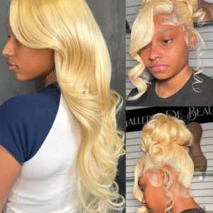 613 Honey Blonde 360 Lace Wigs Human Hair Pre Plucked Body Wave Lace Front Wig 13x4 13x6 Lace Front Frontal Wigs for Black Women