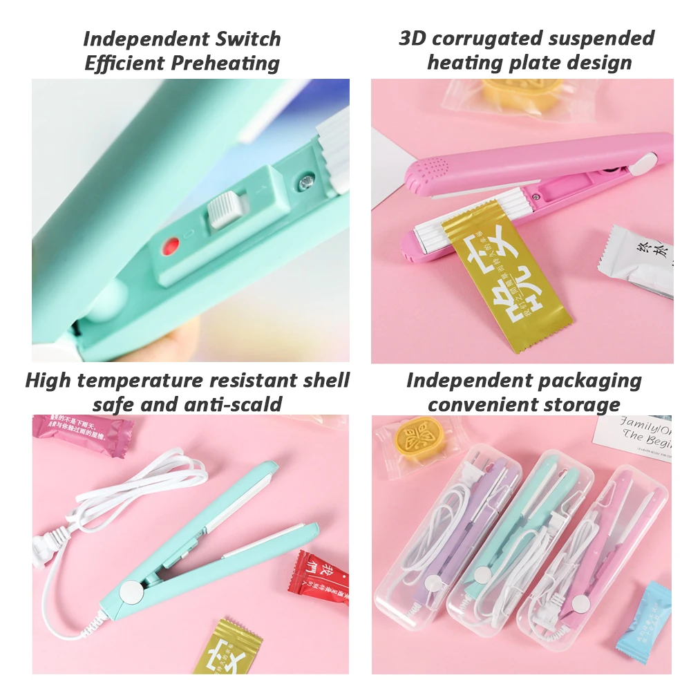 2024 Best Sell Mini Hair Curler Fluffy Splint Flat Iron Curling Corrugated Plate Pro Electric Hair Crimper For All Hair Lengths - Image 5