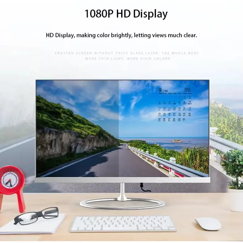 22/24/27 Inch All-in-One Desktop PC with Full HD Touchscreen LCD Display Intel Core Processor I3/I5/I7 Win11 Optional - Image 5
