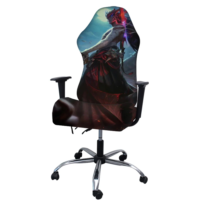 4pcs Gaming Chair Covers With Armrest Spandex Splicover Office Seat Cover For Computer Armchair Protector Cadeira Gamer - Image 13