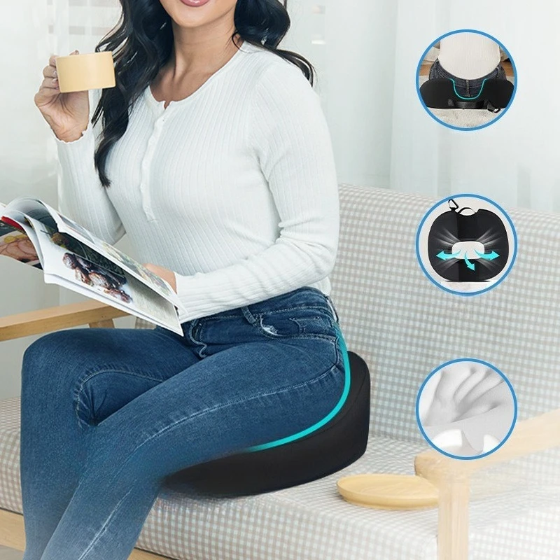 Donut Pillow Coccyx Seat Cushion,for Prostate, Sciatica, Pelvic Floor, Office Chair Cushion Car Seat,Cushion Back Pads - Image 2