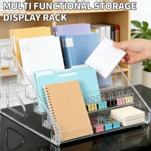 Space Saving Desk Organizer Storage Shelf for Office Stationery & Home Essentials