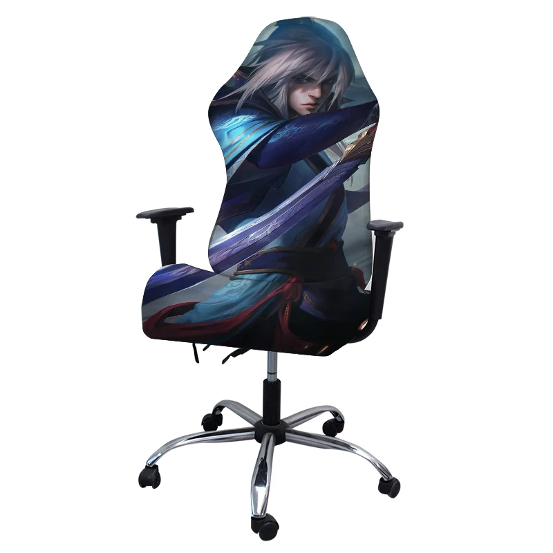4pcs Gaming Chair Covers With Armrest Spandex Splicover Office Seat Cover For Computer Armchair Protector Cadeira Gamer - Image 11