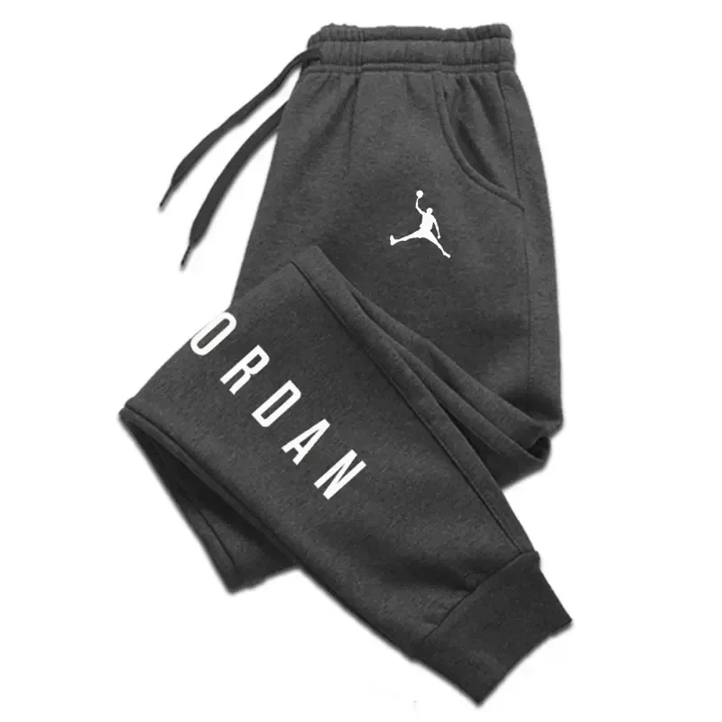 New style printed sport pants suitable for both men and women, luxurious long-distance running pants, casual fitness pants - Image 2