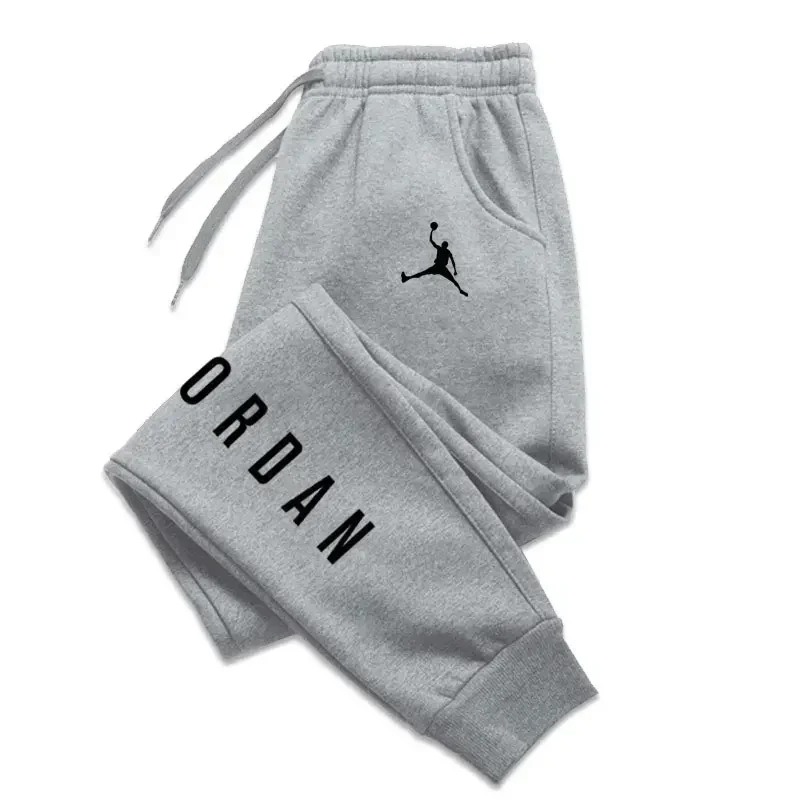 New style printed sport pants suitable for both men and women, luxurious long-distance running pants, casual fitness pants - Image 4