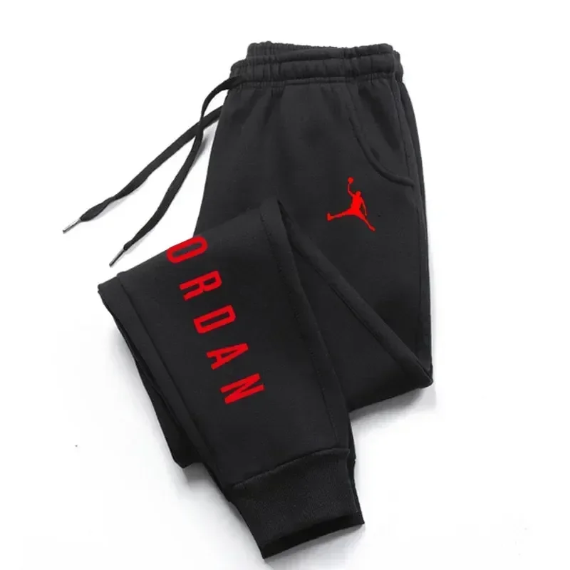 New style printed sport pants suitable for both men and women, luxurious long-distance running pants, casual fitness pants - Image 3