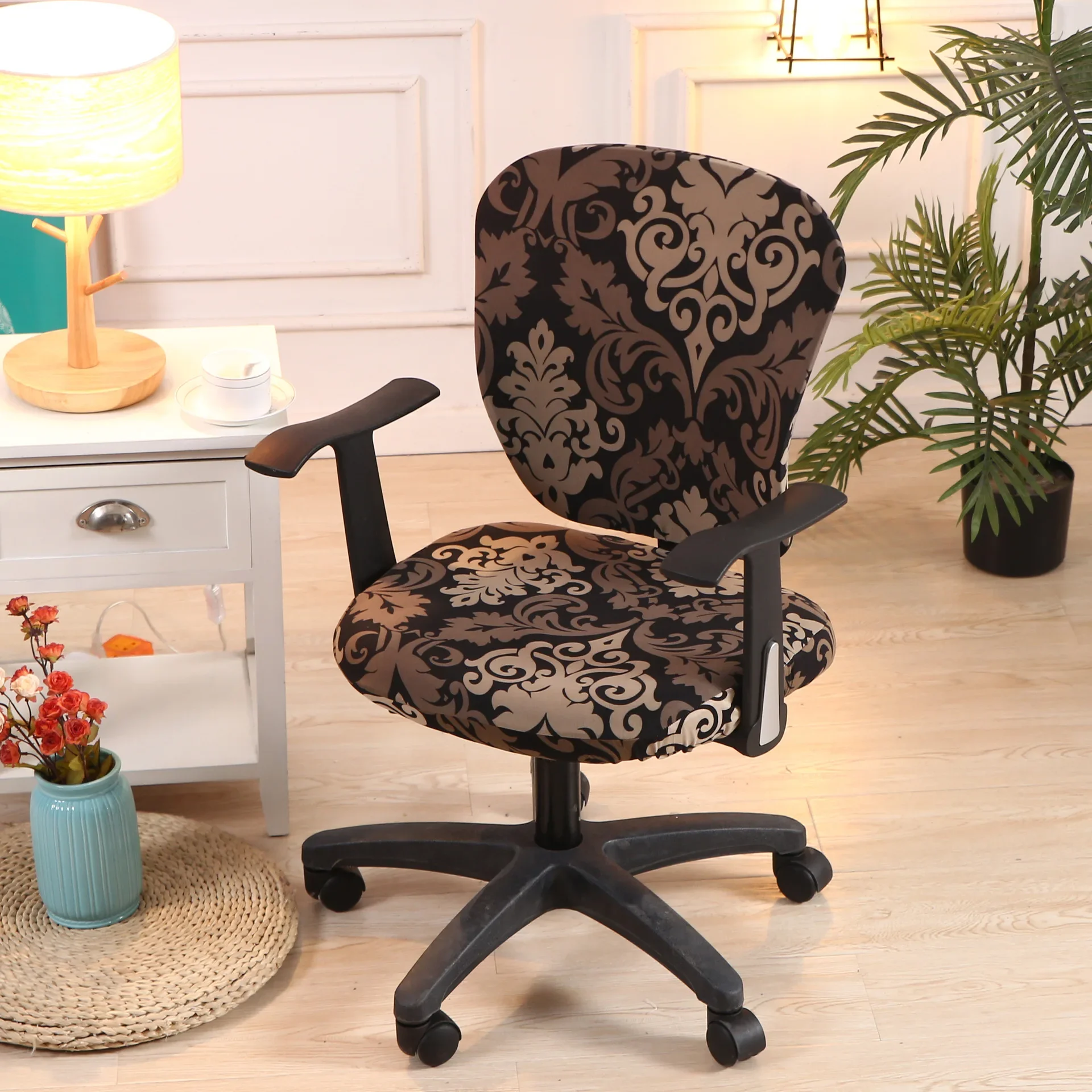 1 Set Office Chair Covers ElasticGaming Chair Covers Lift Removable Computer Armchair Slipcover Rotating funda silla escritorio - Image 3