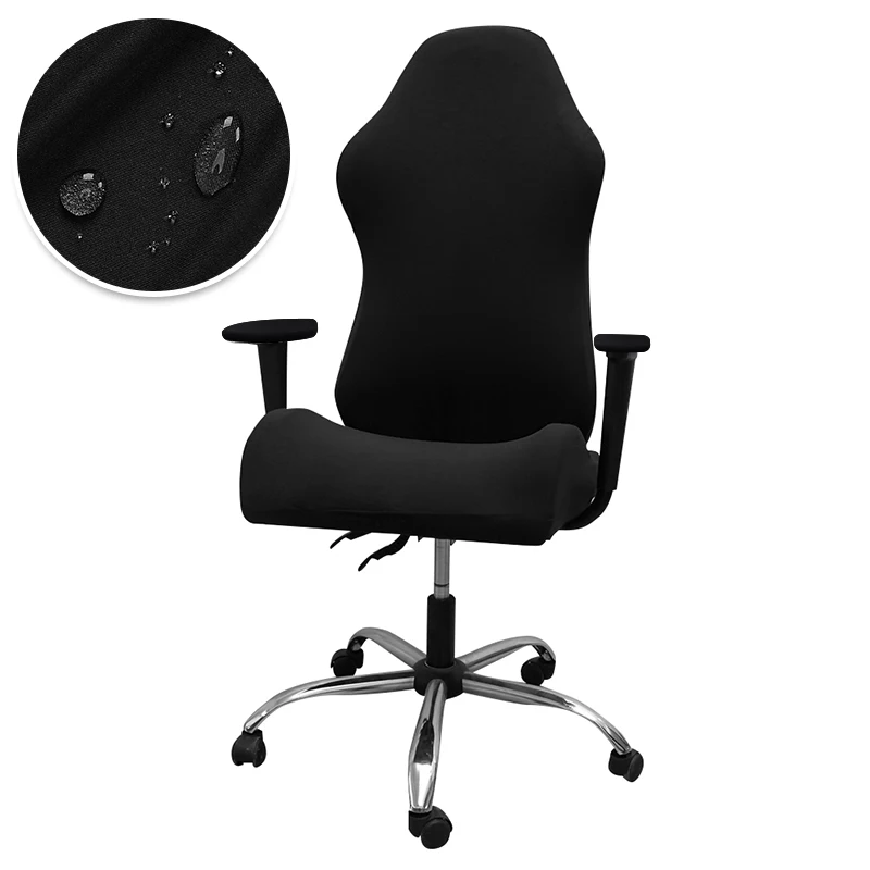 4pcs Gaming Chair Covers With Armrest Spandex Splicover Office Seat Cover For Computer Armchair Protector Cadeira Gamer - Image 15