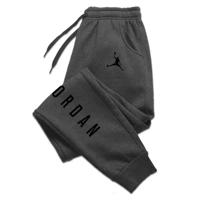 New style printed sport pants suitable for both men and women, luxurious long-distance running pants, casual fitness pants - Image 8