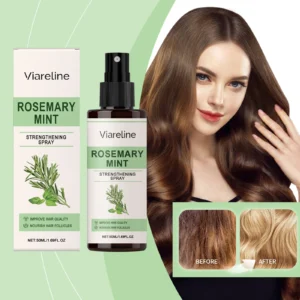Rosemary Mint Spray Promotes Hair Growth And Strengthens Hair With Nourishing Care Reduce Split Ends Wash Free Hair Care Spray