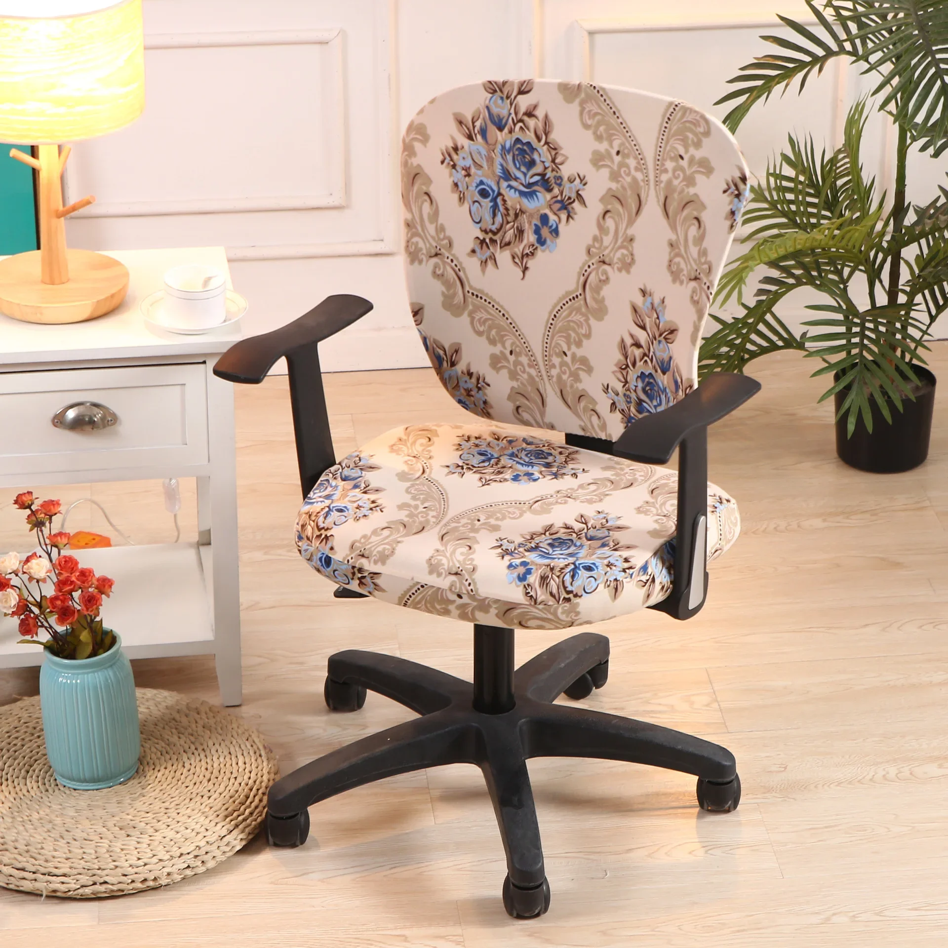 1 Set Office Chair Covers ElasticGaming Chair Covers Lift Removable Computer Armchair Slipcover Rotating funda silla escritorio - Image 7