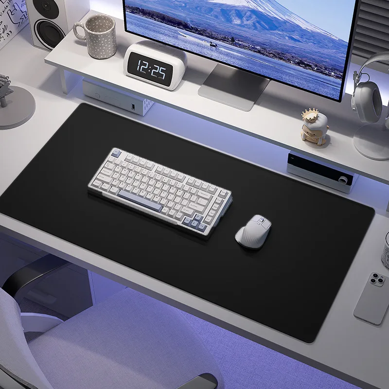 Leather Desk Mat Computer Mat for Desk Large Mouse Pad and Keyboard Mat Desk Protector for Office - Image 9
