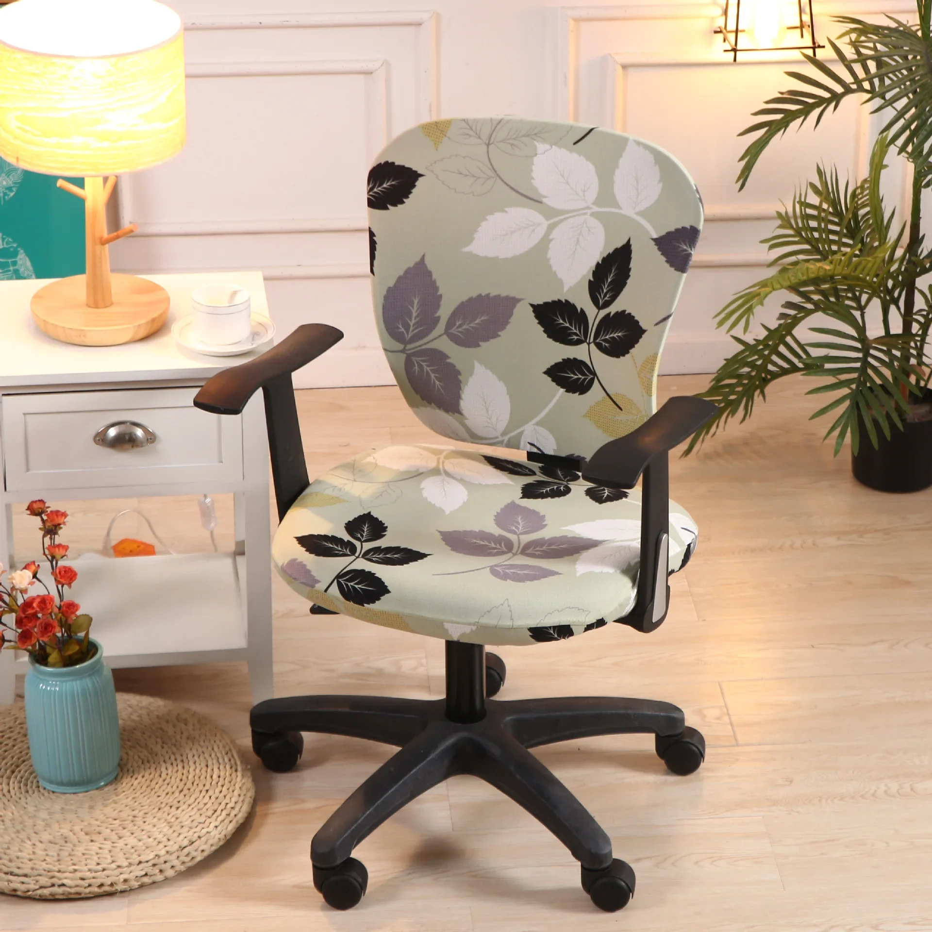 1 Set Office Chair Covers ElasticGaming Chair Covers Lift Removable Computer Armchair Slipcover Rotating funda silla escritorio - Image 5