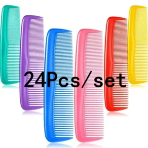 24Pcs/set  Anti-static Mini Hair Combs Double-Sided Beard Comb Barber Styling Tools Salon Hairbrush Accessories
